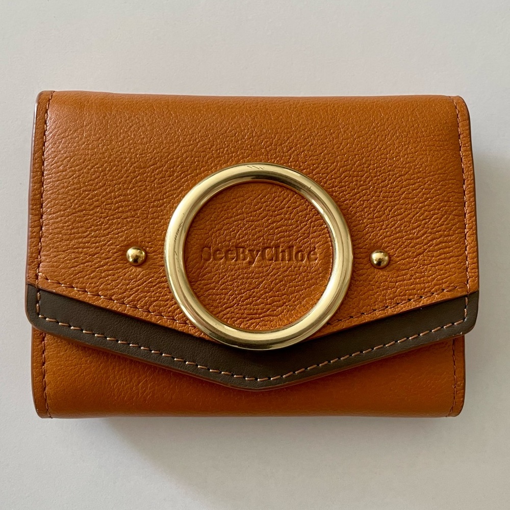 See by Chloe Engraved Logo Wallet